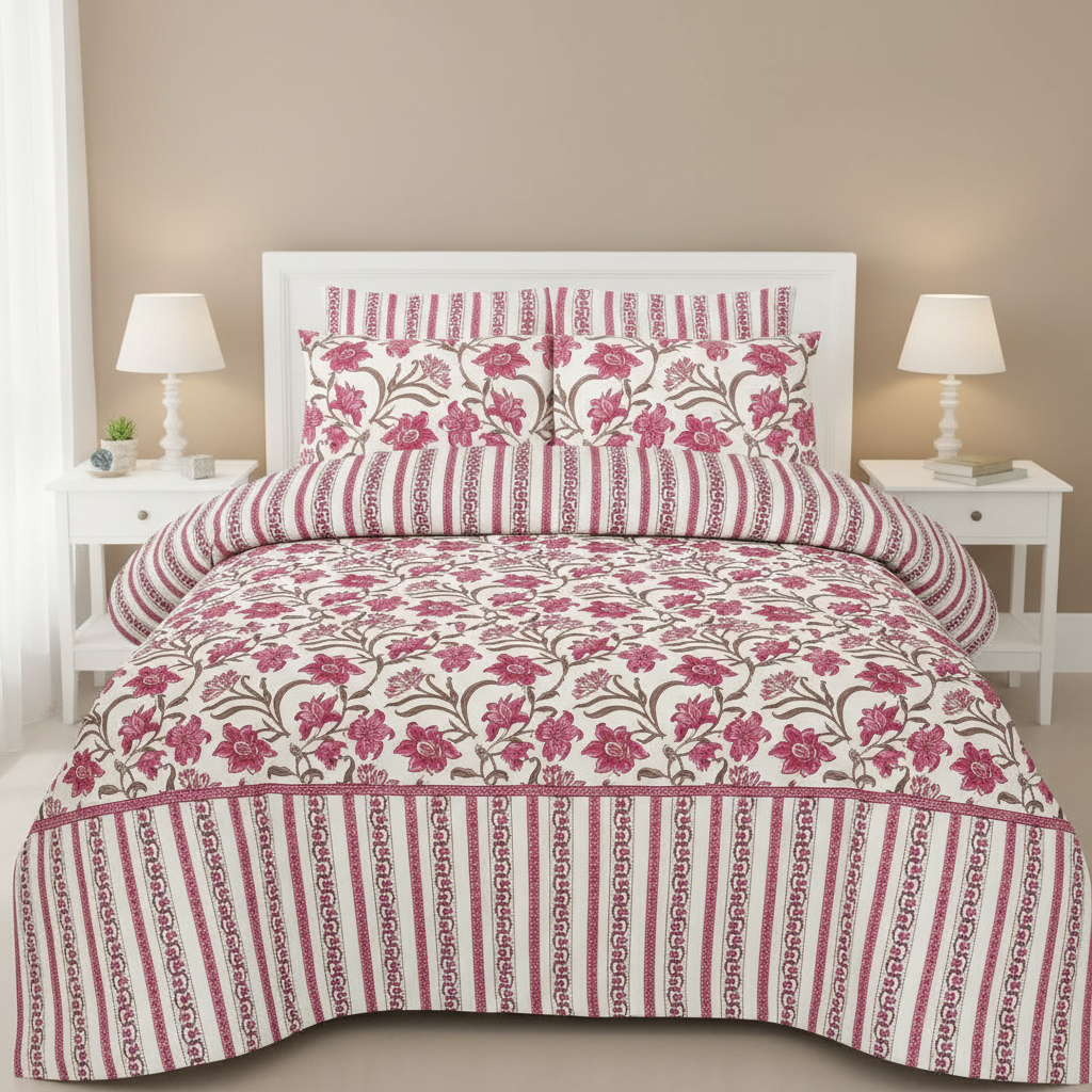 Floral Blush - Bedsheet