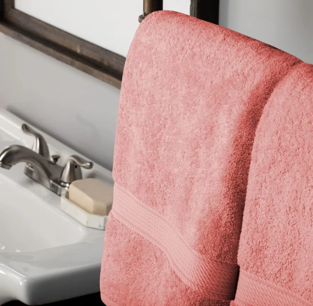 EXPORT QUALITY ROSE TOWEL - BATH