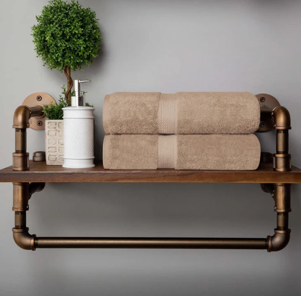 EXPORT QUALITY BROWN TOWEL - BATH