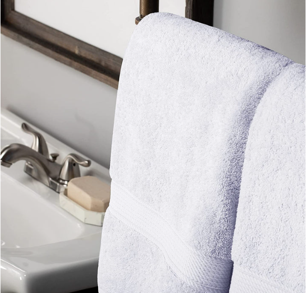 EXPORT QUALITY WHITE TOWEL - BATH