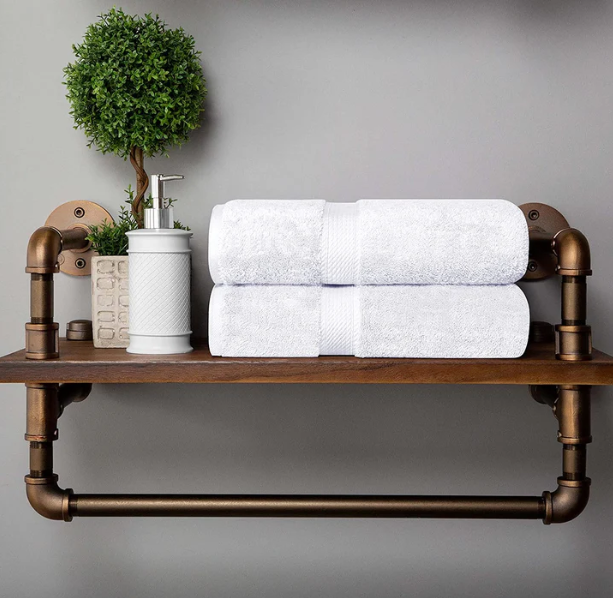 EXPORT QUALITY WHITE TOWEL - BATH