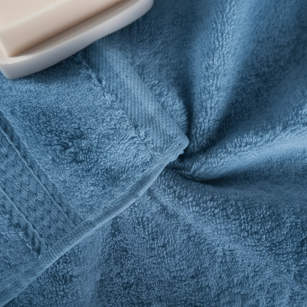 EXPORT QUALITY BLUE TOWEL - BATH