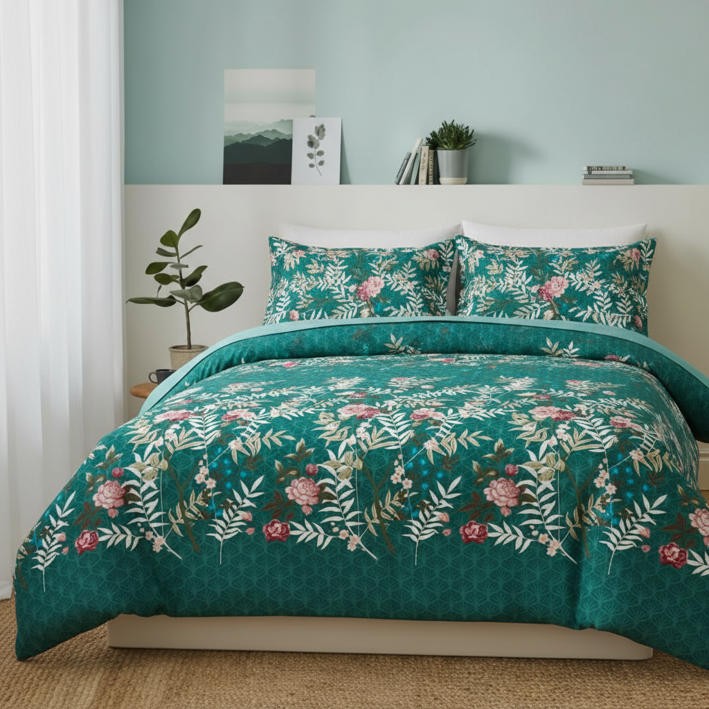 Fresh Leaf Dream - Bedsheet