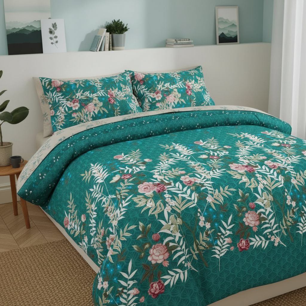 Fresh Leaf Dream - Bedsheet